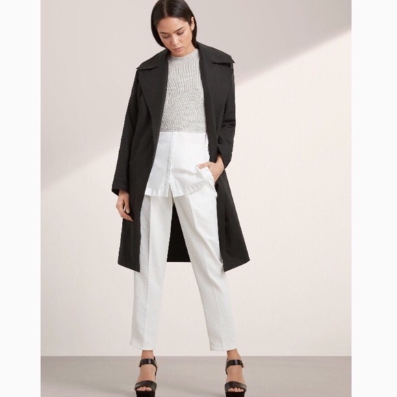 Aritzia Jackets & Blazers - Babaton 1-01 Black Trench Duster Coat Jacket 2